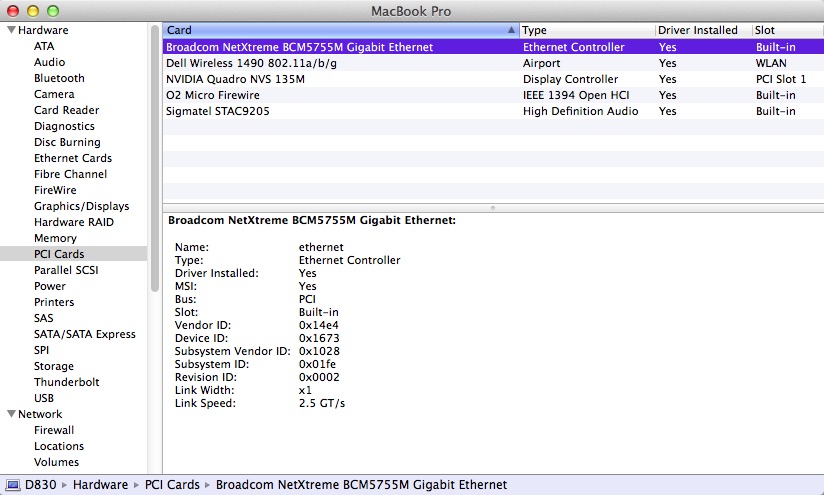 broadcom netlink gigabit ethernet driver version 15.6.0.14