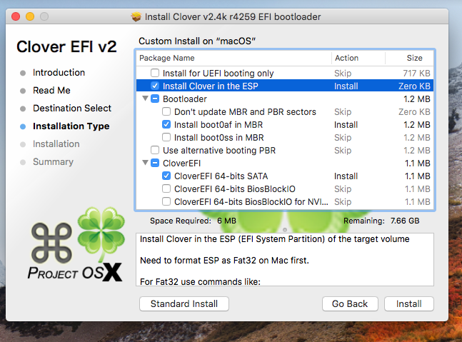 how to install clover bootloader on hdd