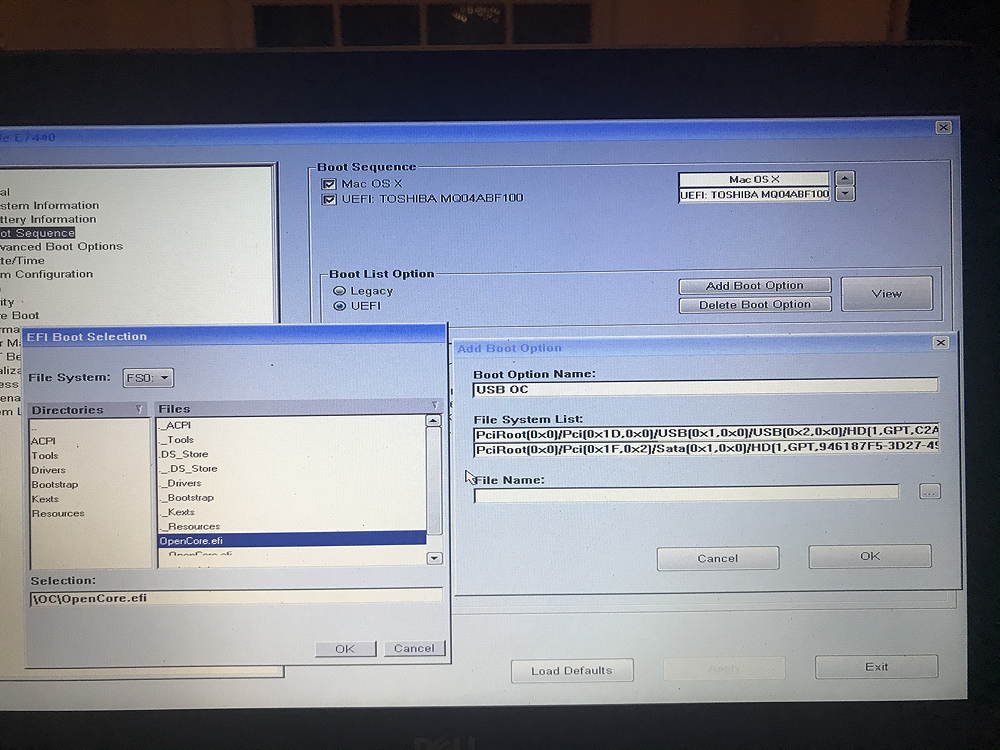 [Solved] E7440 won't boot from OC USB - The Archive - osxlatitude.com